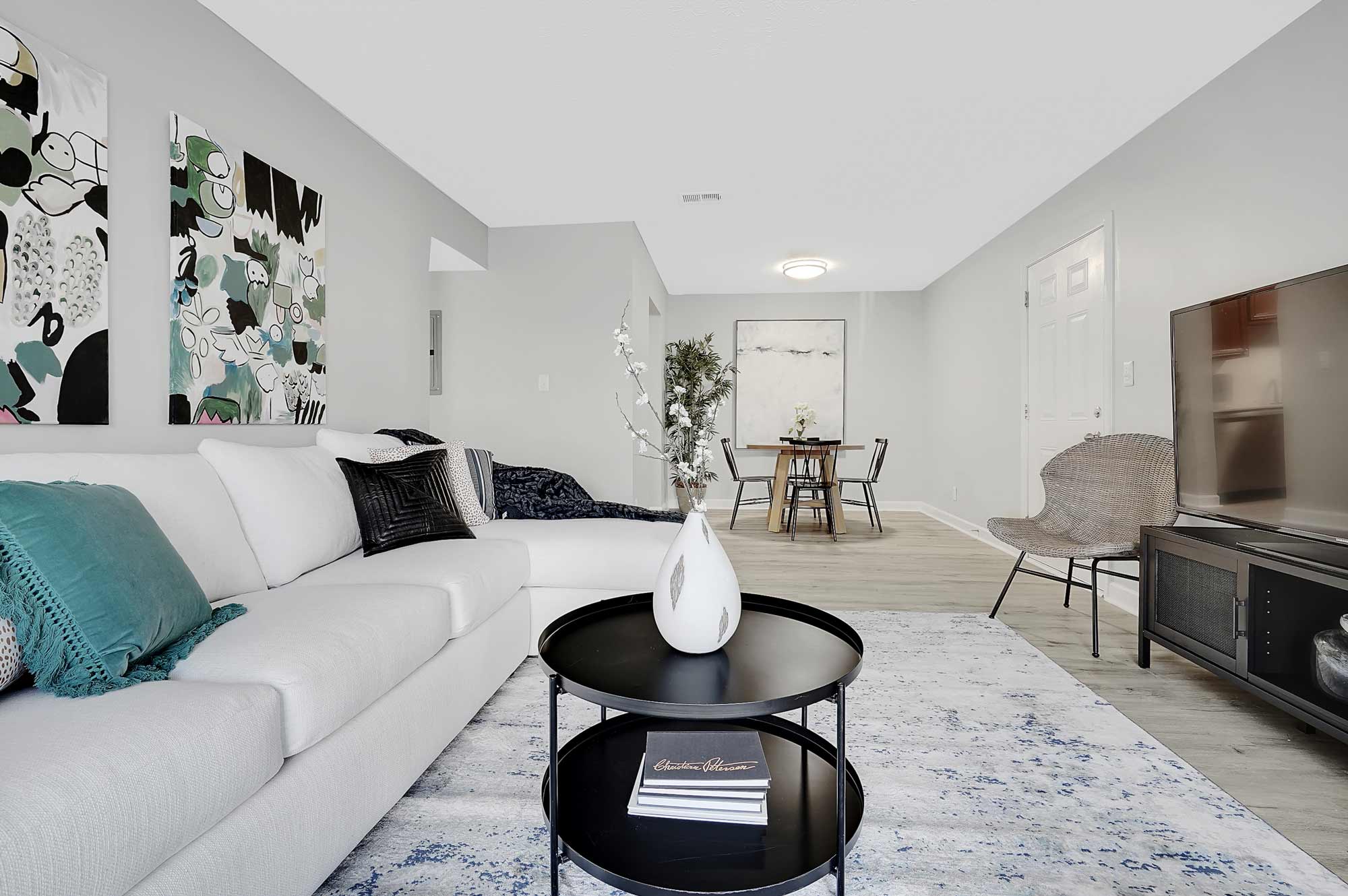 Living and dining